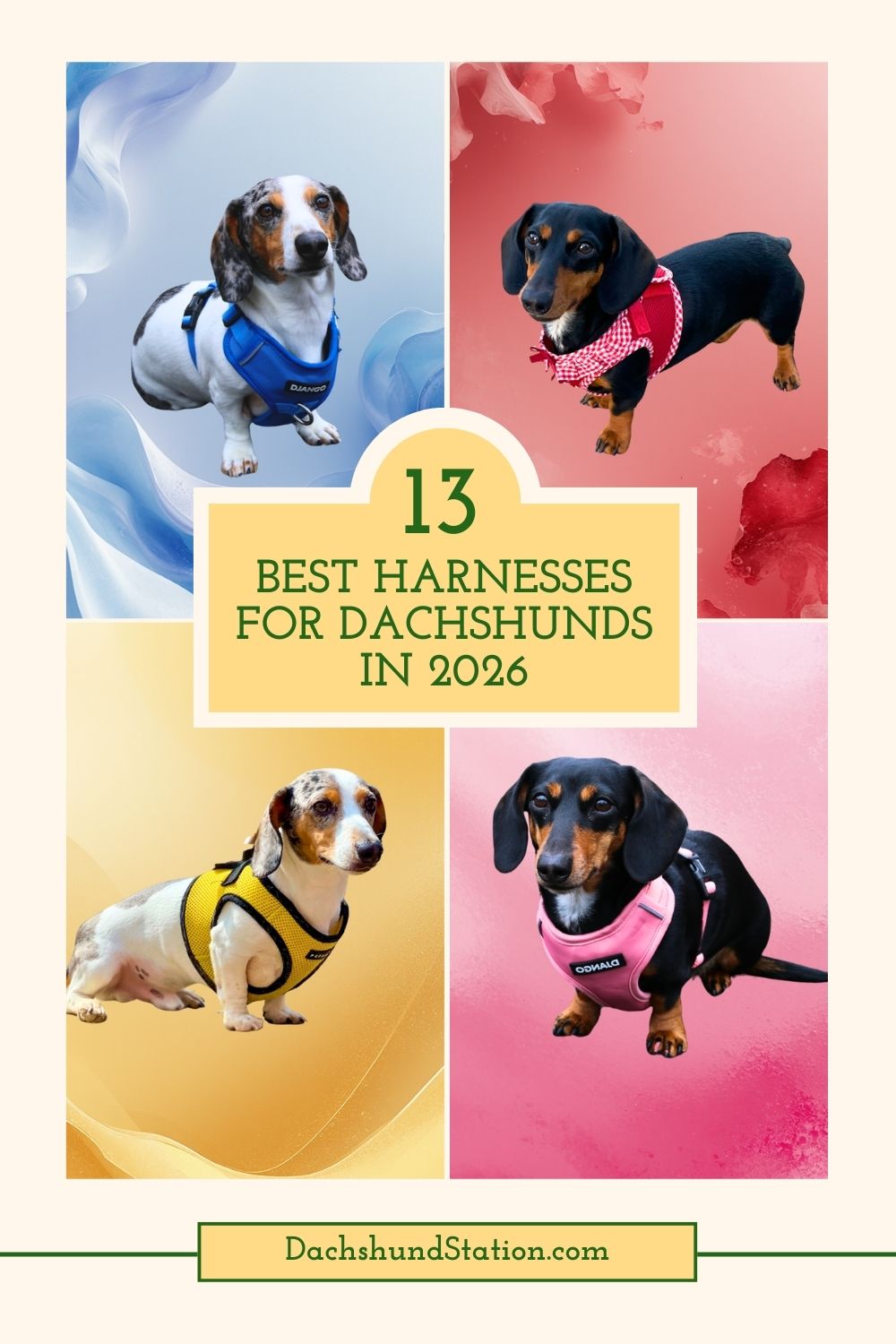 best dachshund harnesses