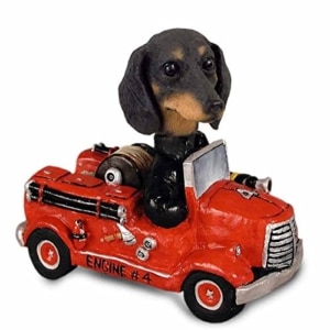 Dachshund Black Fire Engine