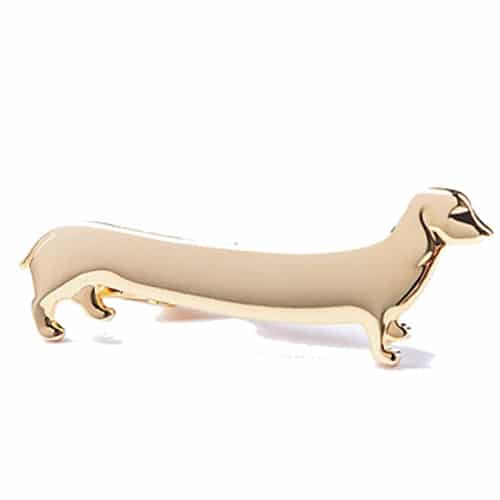 dachshund tie clip