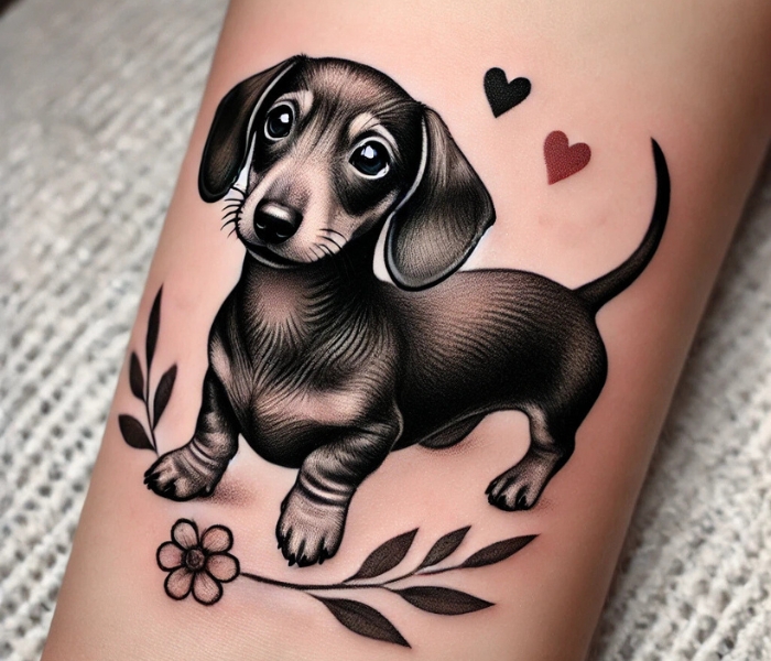 Adorable Dachshund Tattoo Ideas Adorable Dachshund Tattoo Ideas